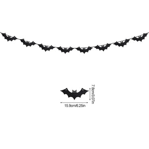イベント・ハロウィン装飾｜ハロウィンペーパーバナー デコレーション(3M)