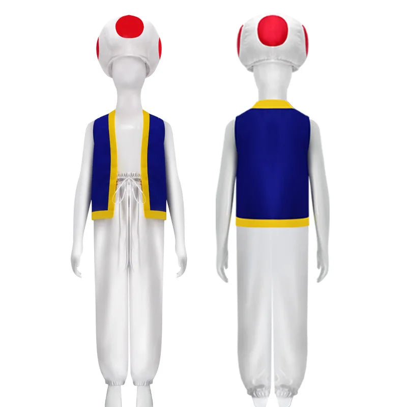 イベント・ハロウィングッズ｜キノピオ風コスプレセット（S～XXXL）