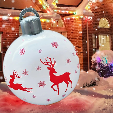 イベント・クリスマス装飾｜40cm PVCデコレーションボール