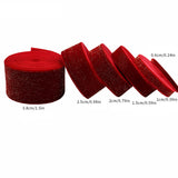 豪華な赤いベルベットリボン（5ヤード）