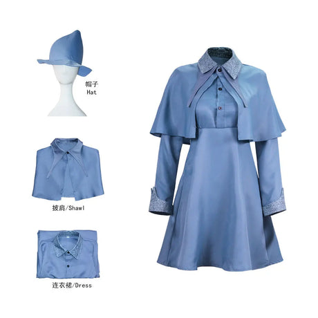 イベント・ハロウィングッズ｜イザベル風 コスプレ 衣装 セット（110c～150c）
