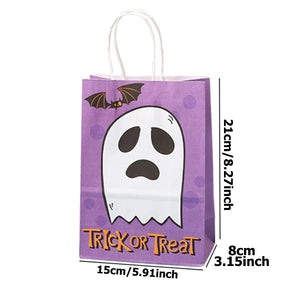 イベント・ハロウィングッズ｜再利用可能ギフトバッグ6個セット