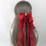 イベント・ハロウィングッズ｜メイド風 特大リボンヘアアクセサリー
