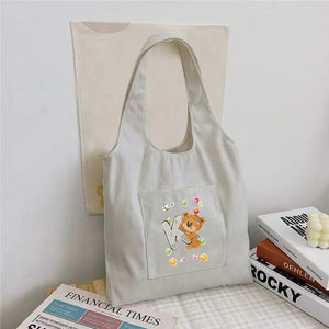 | ノベルティ用品 | 折りたたみクマgショルダーバッグ  | 34× 34c