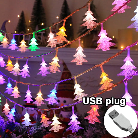 イベント・クリスマス装飾｜防水クリスマスLEDストリングライト (1.5m/3m)