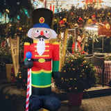 イベント・クリスマス装飾｜LEDライト付きくるみ割り人形 2.4m