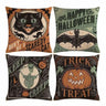 イベント・ハロウィングッズ｜ハロウィン柄クッションカバー 45×45cm