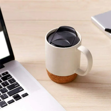 |イベント・ノベルティ用品 | セラミックフタ付きコーヒーマグカップ | 400ml