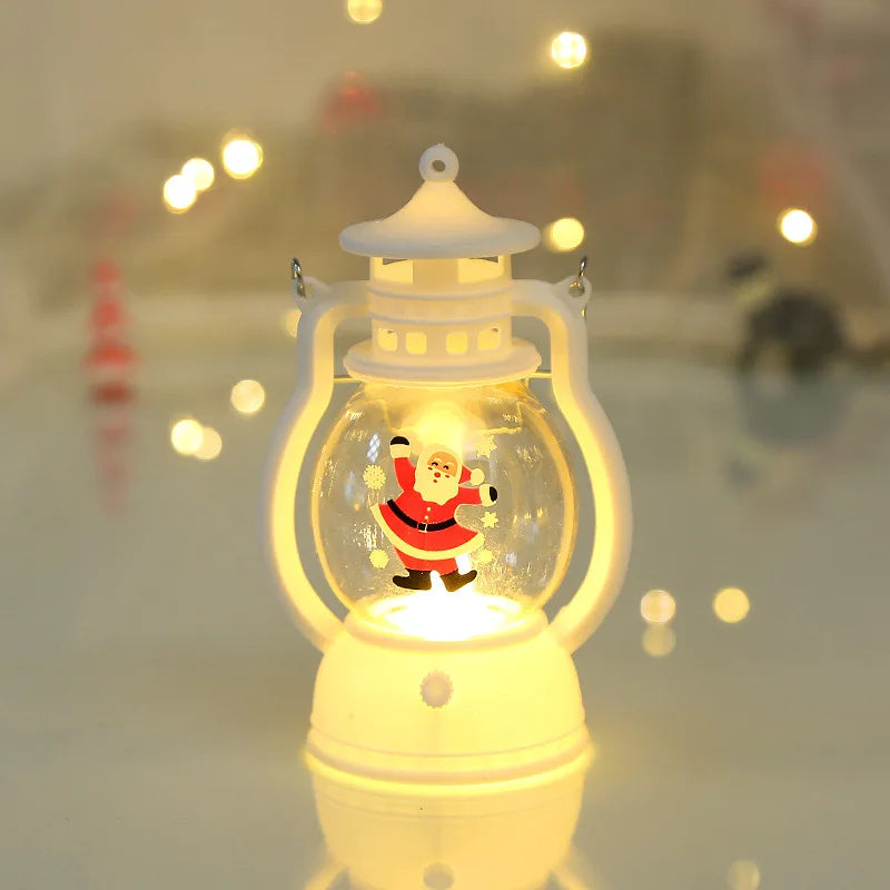イベント・クリスマス装飾｜サンタクロースLEDランタンライト
