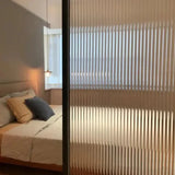 【UVカット・静電気吸着】ウィンドウフィルム（レトロすりガラス風柄）