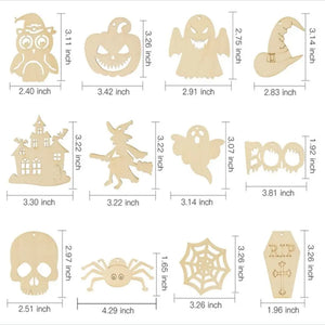 イベント・ハロウィングッズ｜木製DIYカボチャ装飾品セット