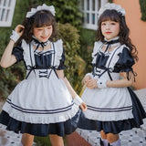 イベント装飾・ハロウィングッズ｜子供用メイド風コスチューム（110c-150cサイズ）