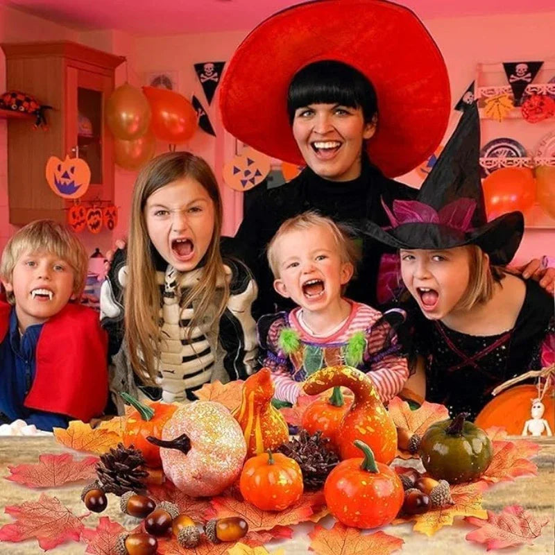 イベント・ハロウィングッズ｜秋のデコレーション用カボチャセット50個