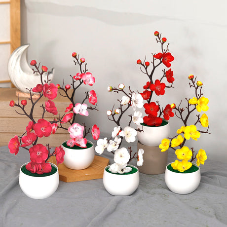30cm人工観葉植物ミニ盆栽デコレーション