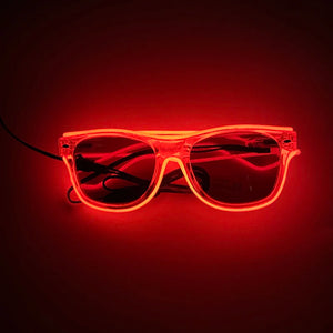 イベント・ハロウィングッズ｜パーティー用 LEDライトで光る！メガネ