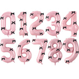 イベント・バルーン装飾｜アルミホイル数字バルーン（1個）