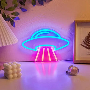 UFO LEDネオンサイン（ネオン看板） 調光可能