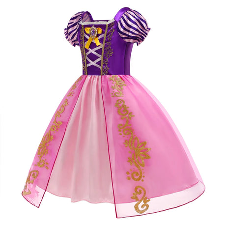 イベント装飾・ハロウィングッズ｜ラプンツェルプリンセスドレスセット（100c～150c)