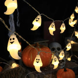 イベント・ハロウィン装飾｜防水LEDストリングライト10個セット