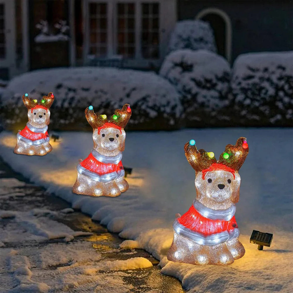 イベント・クリスマス装飾｜LEDアクリルプレート型イルミネーション