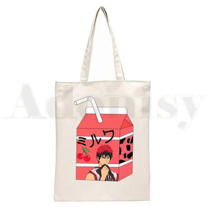 |ノベルティ用品 | 黒子のバスケ柄エコバッグ  | 34×38c