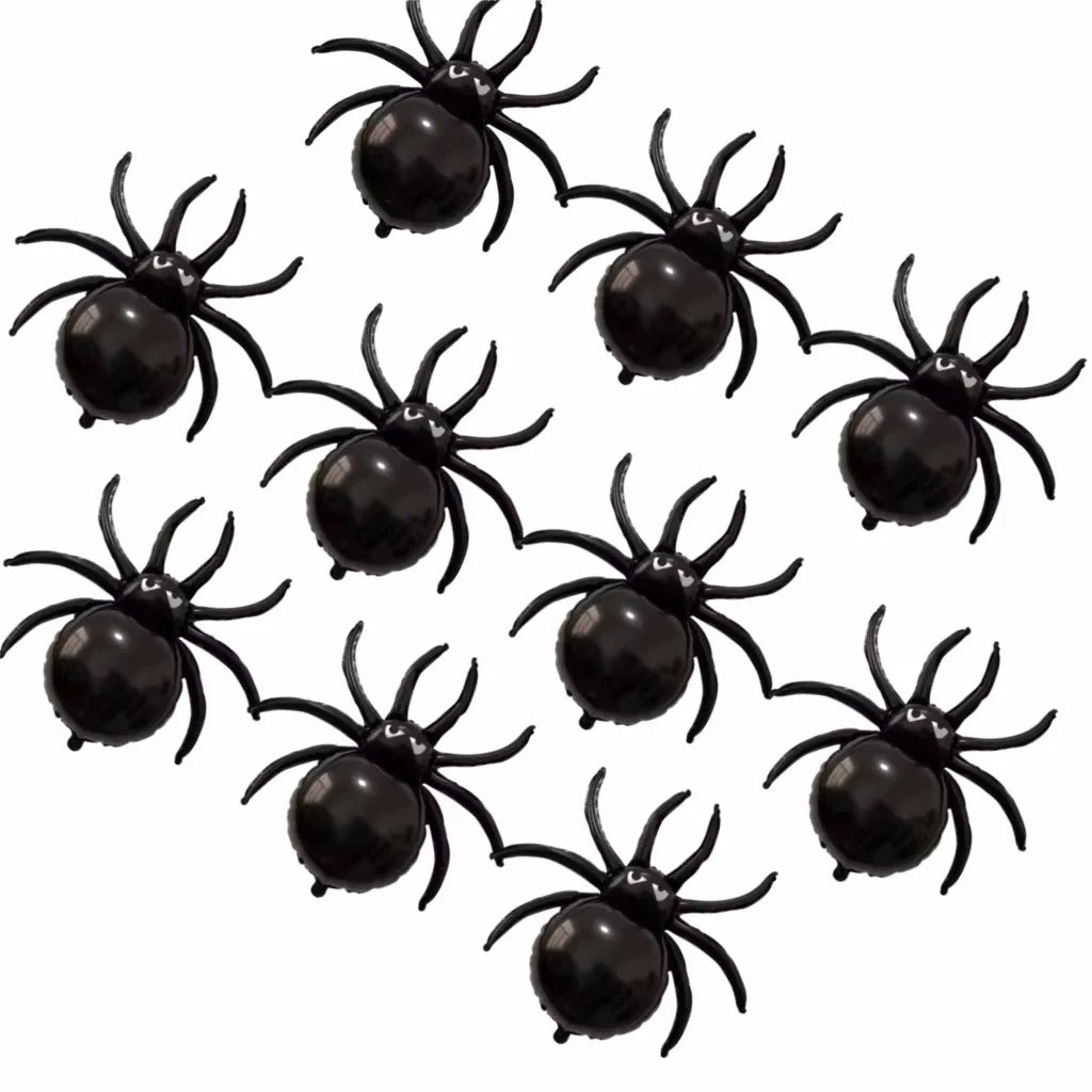 イベント・ハロウィン装飾｜こうもり＆クモ型バルーンセット(1～20個)