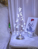 イベント・クリスマス装飾｜LEDクリスタルクリスマスツリーテーブルランプ