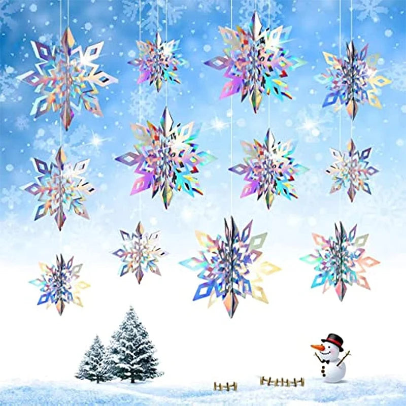 イベント・クリスマス装飾｜スノーフレーク オーナメントセット