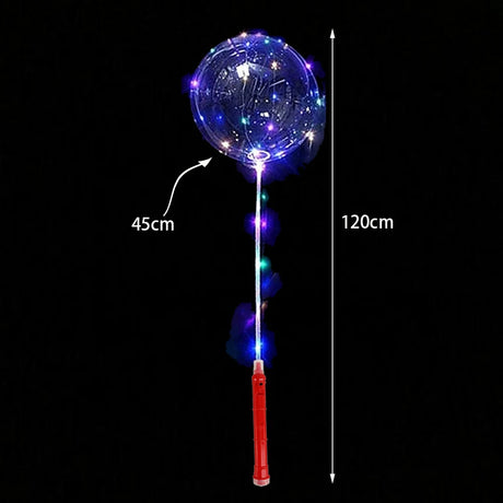 【イベント・クリスマス装飾】透明バルーンデコレーション用アイテムセット(34c/38c/45c)