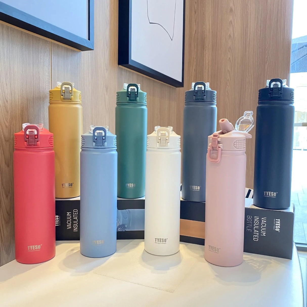 |イベント・ノベルティ用品 | ストロー付ステンレス魔法瓶 | 600/750ml