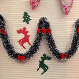 イベント・クリスマス装飾｜リボン＆ティンセルデコレーション