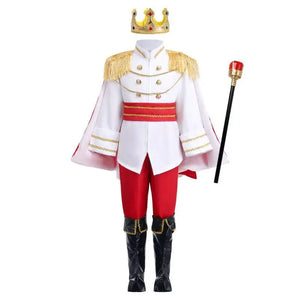 イベント・クリスマスグッズ｜キッズ用プリンスコスチューム７点セット(110～150c)