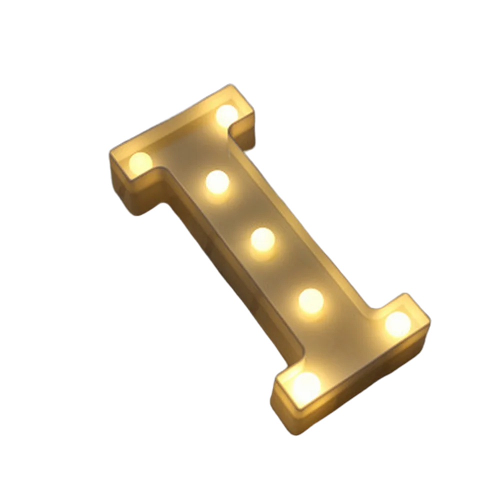 【LED装飾】LEDライト・デコレーションライト（ハート/アルファベット/数字）