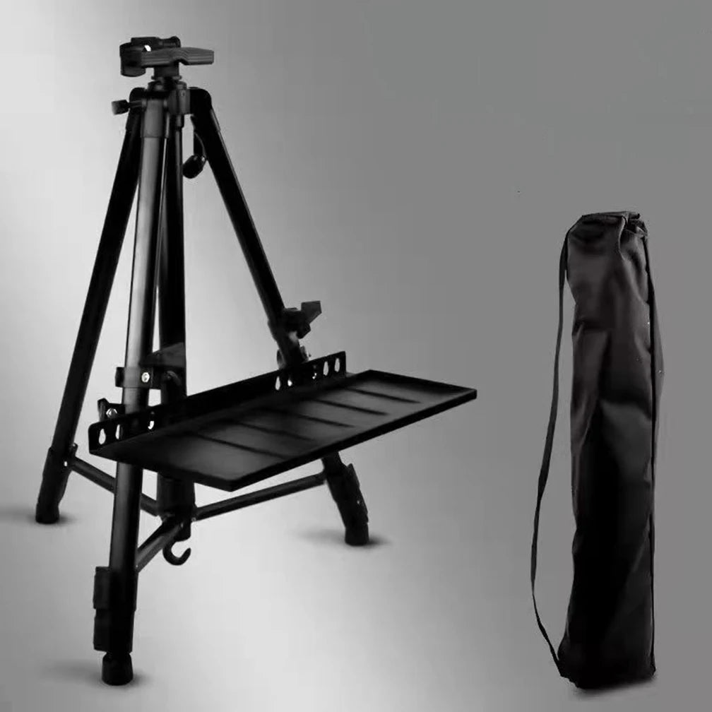 【高さ調節可能50-150cm】ポータブルアルミイーゼルスタンド