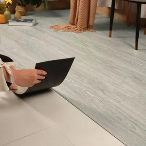 【DIY用】天然木目風 床ステッカー幅15.2㎝ x 40cm(10枚入）
