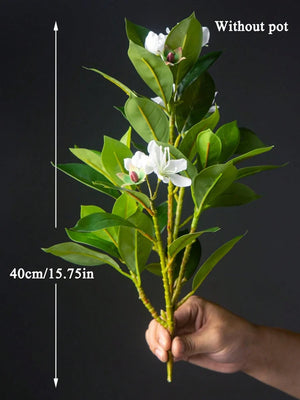21～40cm・人工ツツジ・フェイクゴムの木・トロピカルヤシの葉