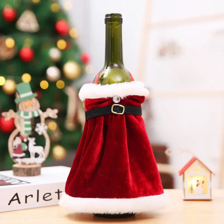 イベント・クリスマス装飾｜ワインボトルラッピング用カバー