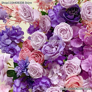 ロマンティックパープル フラワーデコレーション