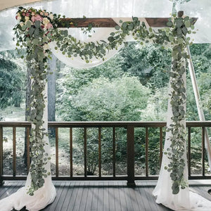 緑の葉のつる人工植物・フェスティバルツリー・装飾・結婚式