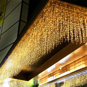 イベント・クリスマス装飾｜屋外用 LEDカーテンライト(5M)