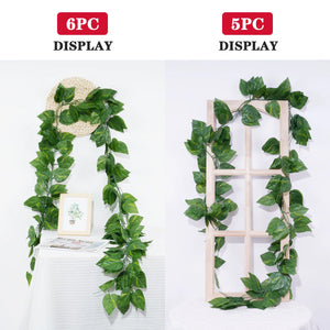 230cm・葉っぱのつる・人工吊り下げ植物・リアナ