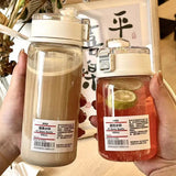 |イベント・ノベルティ用品 | 透明ポータブルウォーターボトル | 350ml〜800ml
