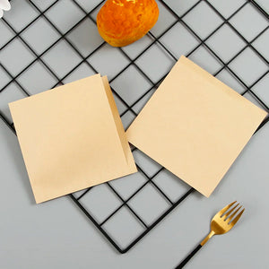 |ノベルティ用品 | バーガー用紙袋 100枚入 | 15 x 15c
