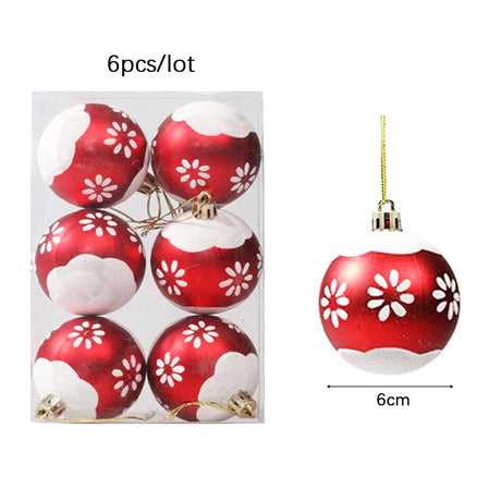 イベント・クリスマス装飾｜ボールオーナメント ゴールドレッド