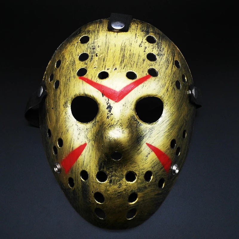 イベント・ハロウィングッズ｜ジェイソン・ボーヒーズ ホッケー風マスク(大人用)
