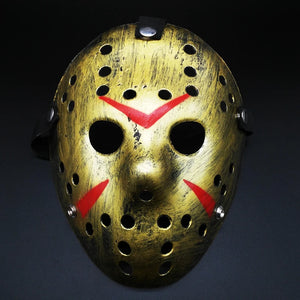 イベント・ハロウィングッズ｜ジェイソン・ボーヒーズ ホッケー風マスク(大人用)