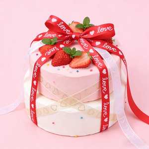 バレンタインデー用5ヤードリボン