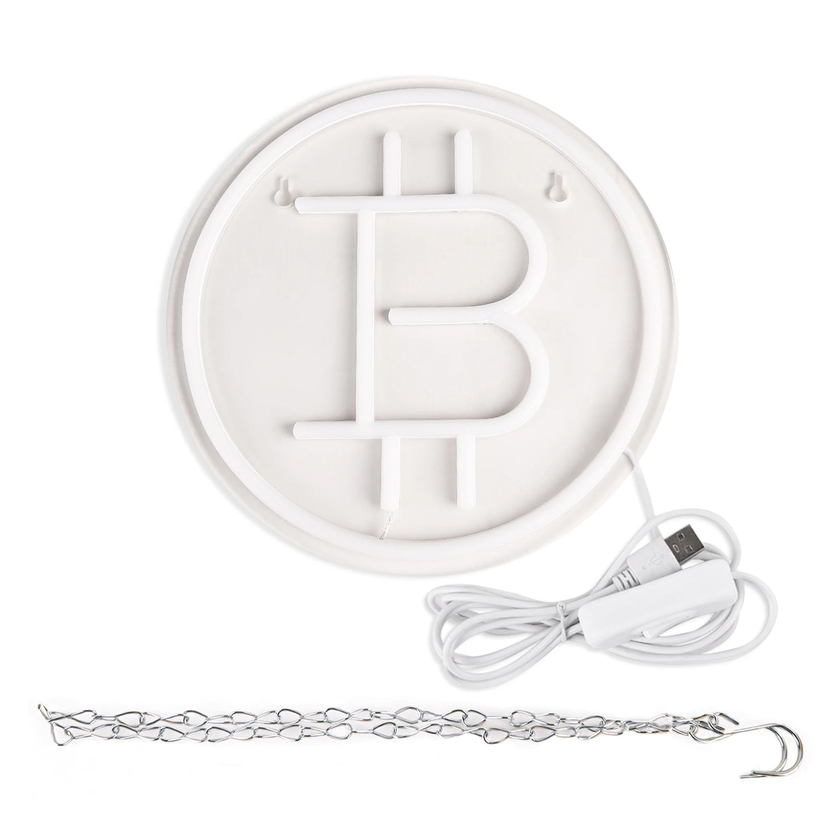 ビットコインネオンサイン（ネオン看板）LEDライト