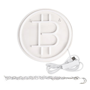 ビットコインネオンサイン（ネオン看板）LEDライト
