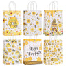 |ノベルティ用品 | ひまわり蜂プリントバッグセット | W15×H21×D8c